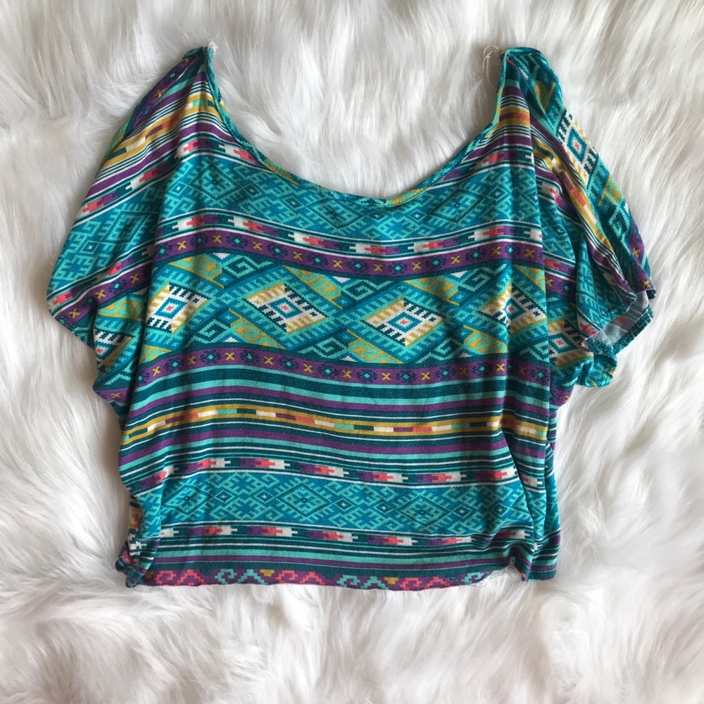 cesem tribal crop top - Picture 4 of 4